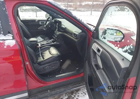 2020 Ford Explorer Platinum z USA, uszkodzony, nr VIN 1FM5K8HC0LGA44018